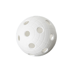 (Hvid)Floorball bold - Unihoc CRATER ball - IFF godkendt (1 stk.)
